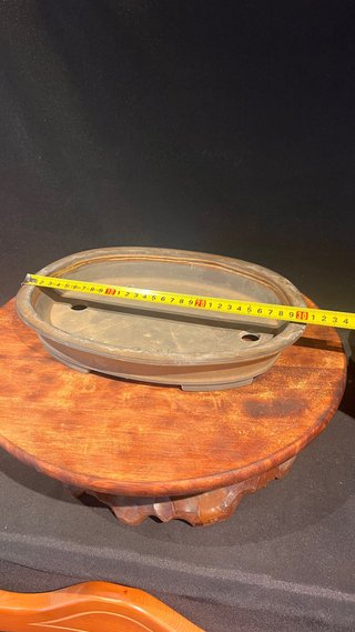 MACETA BONSAI TOSUI OVALADA TOKONAME JAPONESA