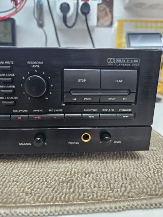 Philips DCC600 Digital Compact Cassette. Averiado