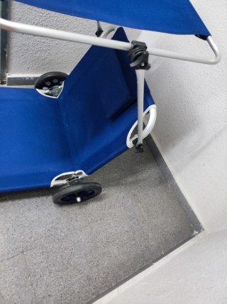Silla de playa con ruedas