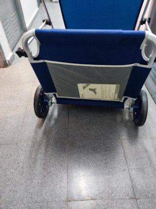 Silla de playa con ruedas