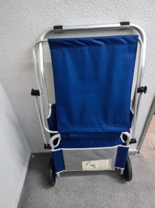 Silla de playa con ruedas