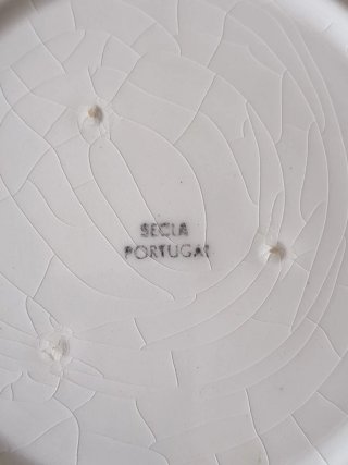 6 Piatti in Ceramica con Design Floreale