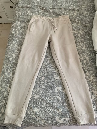 Pantalones de chándal beige