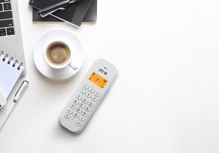 SPC Keops - Teléfono Inalámbrico con Pantalla Iluminada