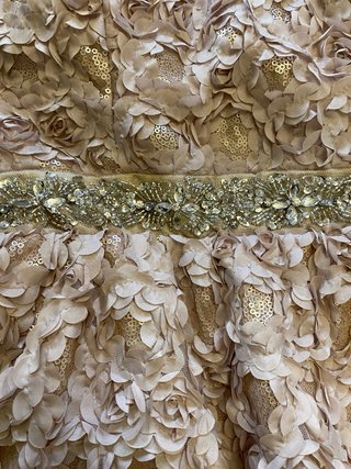 Vestido corto flores evento