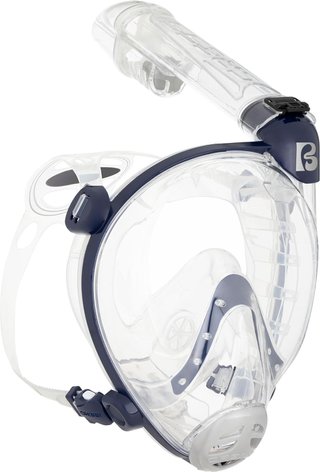 Máscara de snorkel integral Cressi 180° antivaho