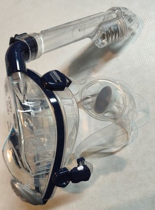 Máscara de snorkel integral Cressi 180° antivaho