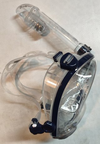 Máscara de snorkel integral Cressi 180° antivaho