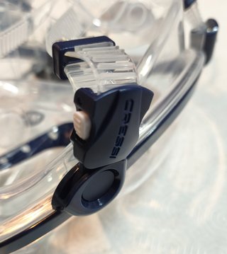 Máscara de snorkel integral Cressi 180° antivaho