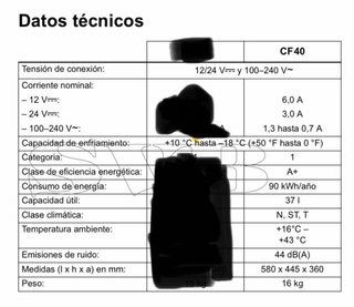 Nevera Portátil WAECO FC40 37litros