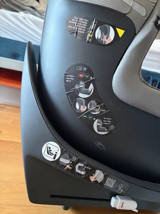 Silla de coche Cybex giratoria