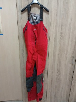 Chaqueta náutica y peto Helly Hansen Roja y Azul