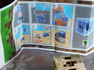 Kinder Joy Minecraft Blocco Oro 2026 + Cartina