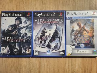 Lote 3 Juegos PS2 Medal of Honor