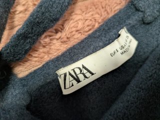 Top Zara azul marino