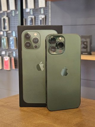 IPHONE 13 PRO MAX 128GB VERDE BATE. 100%