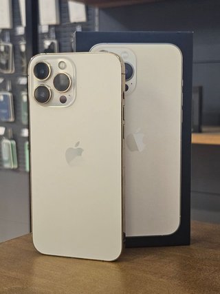IPHONE 13 PRO MAX 256GB DORADO BATE. 100%