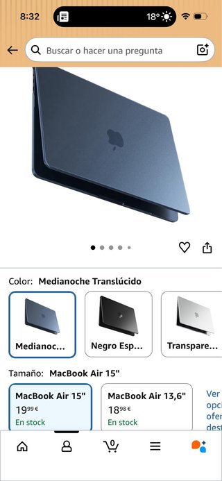 Funda MacBook Air 15”