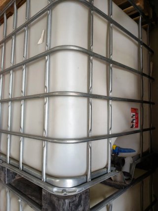 Depósito agua 1000L IBC