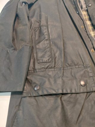 Chaqueta Barbour Border Verde Talla L + chaleco