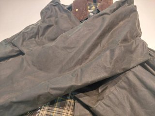 Chaqueta Barbour Border Verde Talla L + chaleco