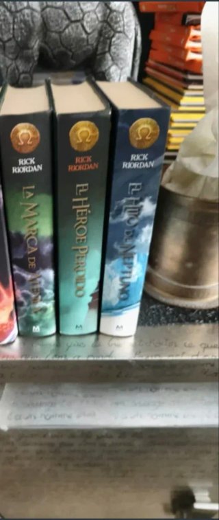 3 Libros Rick Riordan