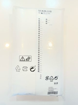 Funda nórdica y de almohada blanca 150x200