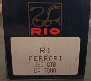 Ferrari 365 GTB Rio 1/43