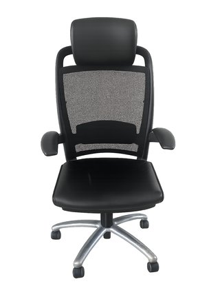 Silla de oficina ergonómica negra