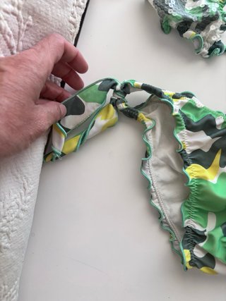 Bikini bambina 10 anni camouflage