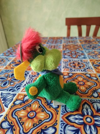 Peluche draghetto mascotte Gardaland