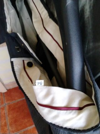 Completo elegante MURIEL grigio giacca lunga