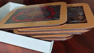 6 Posavasos Dreamtime Aborigen Australiano