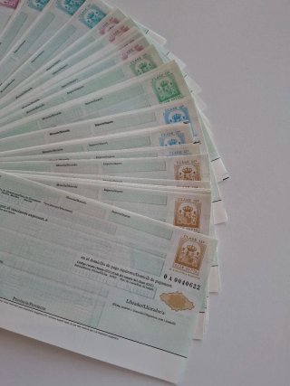 47 letras de cambio