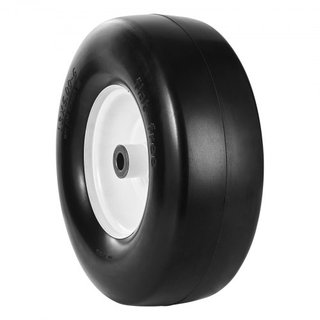 Neumáticos de Cortacésped con Llanta, Neumáticos de Tractor Tubeless 13x5-6", Conjunto de Rueda y Neumático de 2 Paquetes, Neumáticos de PU Sin Pinchazos, Hub Centrado de 3.25"-5.9", Tamaño de Buj...