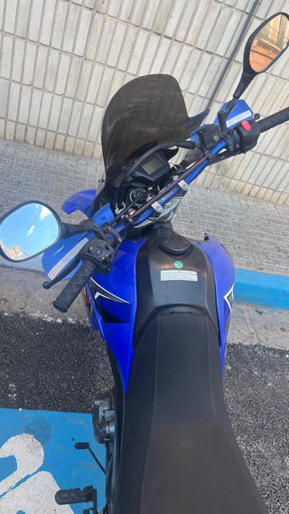 Yamaha XT660 Trail Azul