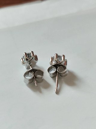 Pendientes Oro Blanco
