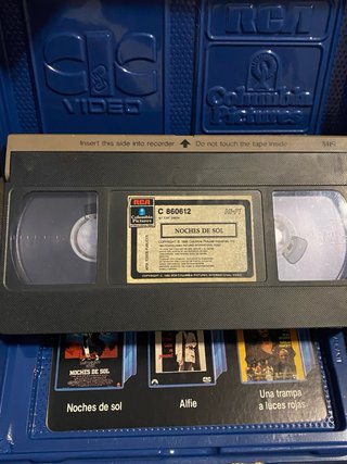 VHS Noches de Sol (White Nights) Taylor Hackford