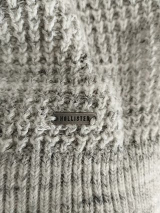 Jersey Hollister Gris chispeado