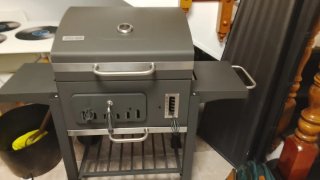 Barbacoa a carbone/legna nuova + accessorio