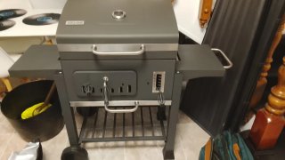 Barbacoa a carbone/legna nuova + accessorio