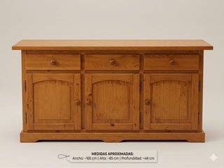 Mueble buffet aparador de madera