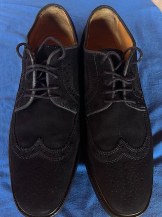 Zapatos Sebago ante azul marino