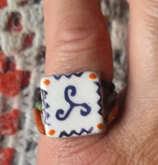 Anillo Santiago Compostela + Pendientes
