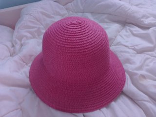 Pack 3 Gorros Verano: Paja, Rosa y Blanco