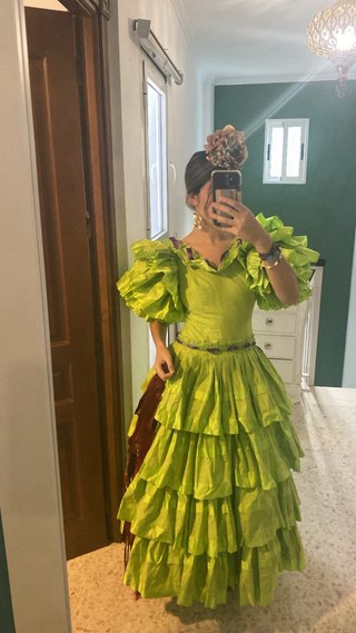 Traje flamenca mujer talla M