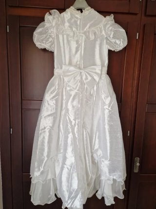 Vestido Comunión Pronovias Blanco Talla 12