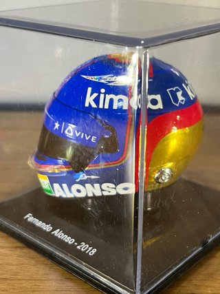Casco Fernando Alonso 2018 Spark 1/5