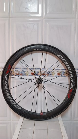 Corima Aero Plus 47mm. Con tubular a medio uso.