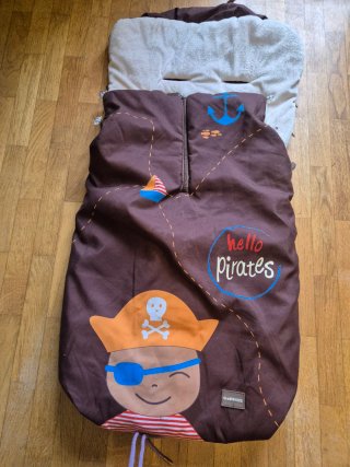 Saco para silla de paseo pirata